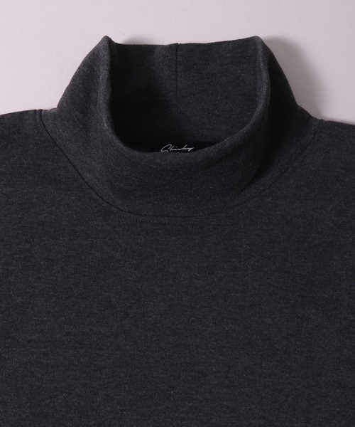 BAYBLO（ベイブロ）の「(DV)【ユニセックス】ドルマンスリーブ ハイネック スウェット プルオーバー（スウェット・メンズ・チャコールグレー/ブラック/ライトベージュ/パープル/杢グレー・LARGE/MEDIUM/X-LARGE）」の16枚目の写真