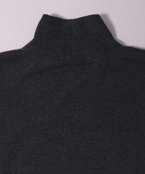 BAYBLO（ベイブロ）の「(DV)【ユニセックス】ドルマンスリーブ ハイネック スウェット プルオーバー（スウェット・メンズ・チャコールグレー/ブラック/ライトベージュ/パープル/杢グレー・LARGE/MEDIUM/X-LARGE）」の12枚目の写真
