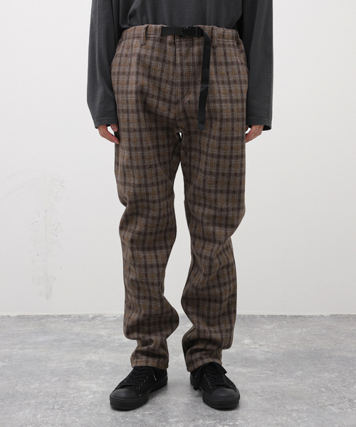 B.C STOCK(ベーセーストック)の「チェックムービングパンツ(その他パンツ・メンズ・ベージュ/ネイビー/グリーン・SMALL/MEDIUM/LARGE/X-LARGE)」の1枚目の写真