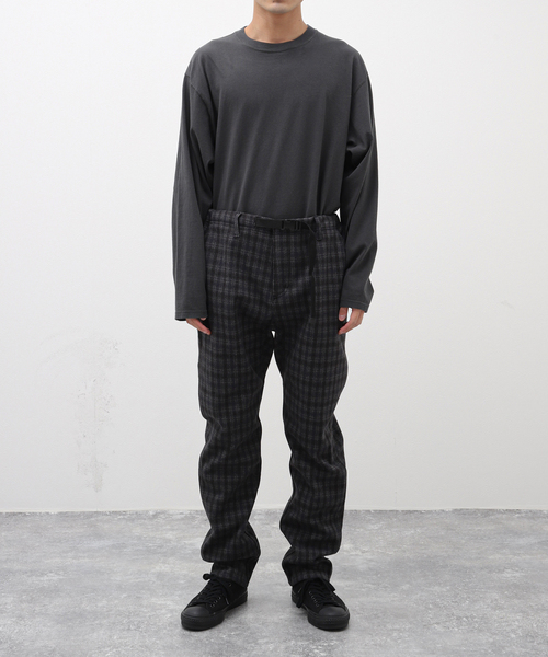 B.C STOCK(ベーセーストック)の「チェックムービングパンツ(その他パンツ・メンズ・ベージュ/ネイビー/グリーン・SMALL/MEDIUM/LARGE/X-LARGE)」の4枚目の写真