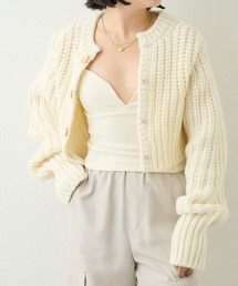 Whim Gazette（ウィムガゼット）の「ツィードカーディガン