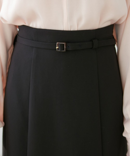 VIS（ビス）の「【洗える・防シワ】美easy裏起毛マーメイドスカート（スカート・レディース・ブラック/ホワイト系その他5/ベージュ系その他・SS/S/L/M）」の20枚目の写真