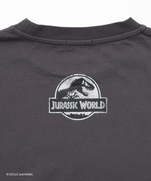 GLAZOS（グラソス）の「【大人向けサイズあり】【ジュラシック・ワールド】ヴィンテージ加工天竺アソートTシャツ（その他トップス・キッズ・チャコールグレー/グレー/ブラック・140cm/150cm/160cm/170cm）」の13枚目の写真