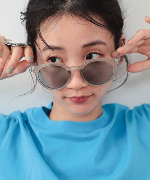 BEAMS BOY(ビームスボーイ)の「BEAMS BOY / クリアレンズ 24SS(サングラス・レディース・その他/ブラック/グレー/ピンク/ホワイト・ONE SIZE)」の4枚目の写真