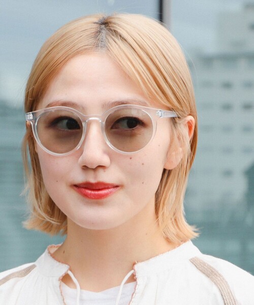 BEAMS BOY(ビームスボーイ)の「BEAMS BOY / クリアレンズ 24SS(サングラス・レディース・その他/ブラック/グレー/ピンク/ホワイト・ONE SIZE)」の6枚目の写真