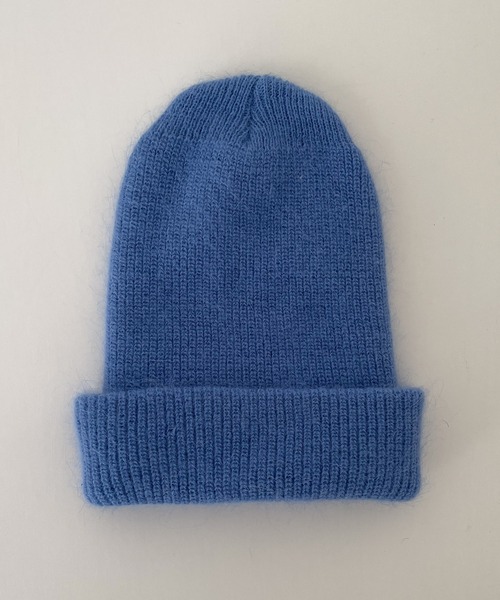 CANAL JEAN（キャナルジーン）の「El mar　アンゴラ混シャギーニットCAP（ニットキャップ/ビーニー・レディース・ブラウン/グレー/ブルー/ネイビー・ONE SIZE）」の11枚目の写真