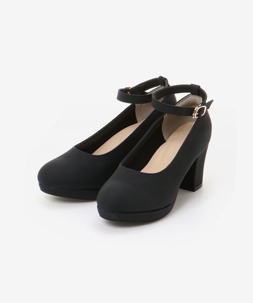 MAJESTIC LEGON（マジェスティックレゴン）の「【WEB限定XLサイズあり】ふかふかクッションパンプス（パンプス・レディース・アイボリー/グレイッシュベージュ/ブラック・SMALL/MEDIUM/LARGE/X-LARGE）」の20枚目の写真