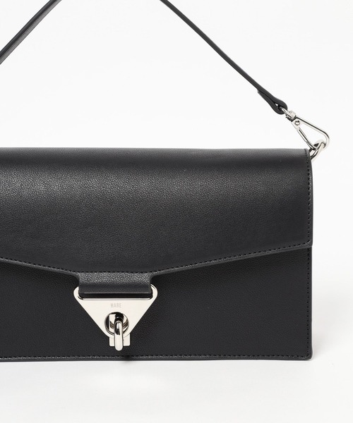 HARE（ハレ）の「ヨコナガフラップBAG(HARE)（ショルダーバッグ・メンズ・ブラック・FREE）」の6枚目の写真