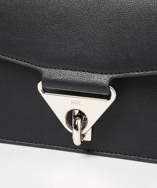 HARE（ハレ）の「ヨコナガフラップBAG(HARE)（ショルダーバッグ・メンズ・ブラック・FREE）」の11枚目の写真