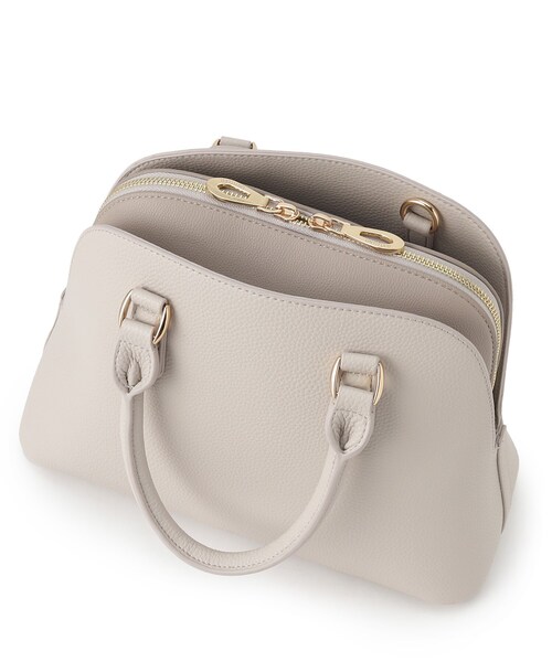 UNTITLED（アンタイトル）の「◆【セレモニー／定番人気】2WAYポケットボストンバッグ（ハンドバッグ・レディース・ベージュ系その他7/ブラック・99）」の10枚目の写真