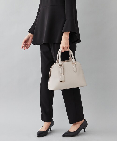 UNTITLED（アンタイトル）の「◆【セレモニー／定番人気】2WAYポケットボストンバッグ（ハンドバッグ・レディース・ベージュ系その他7/ブラック・99）」の12枚目の写真