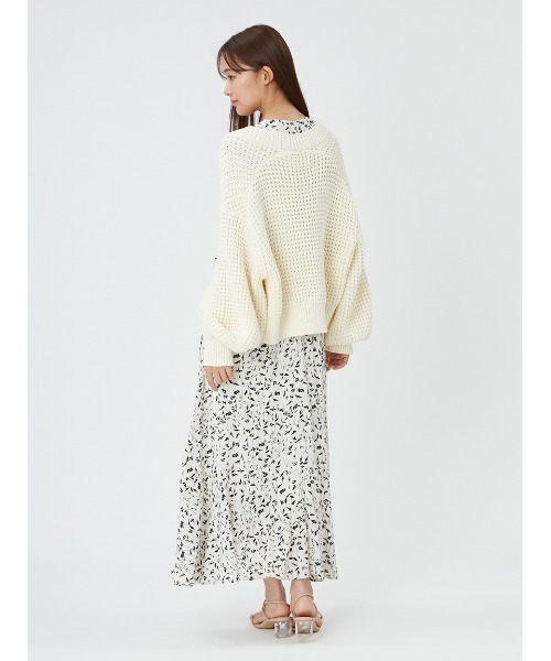 FRAY I.D フレイ アイディー ヴィスコースプリントカシュクールワンピース FRAY I.D / フレイアイディー ヴィスコースプリントカシュクールワンピ