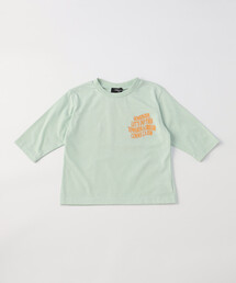 COMME CA ISM（コムサイズム）の「7分袖プリントTシャツ（Tシャツ/カットソー・キッズ）」