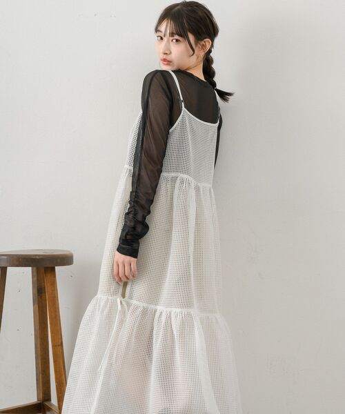 RETRO GIRL(レトロガール)の「アソートレースキャミOP(ワンピース・レディース・ナチュラル/ブラック/ホワイト系その他・FREE)」の22枚目の写真
