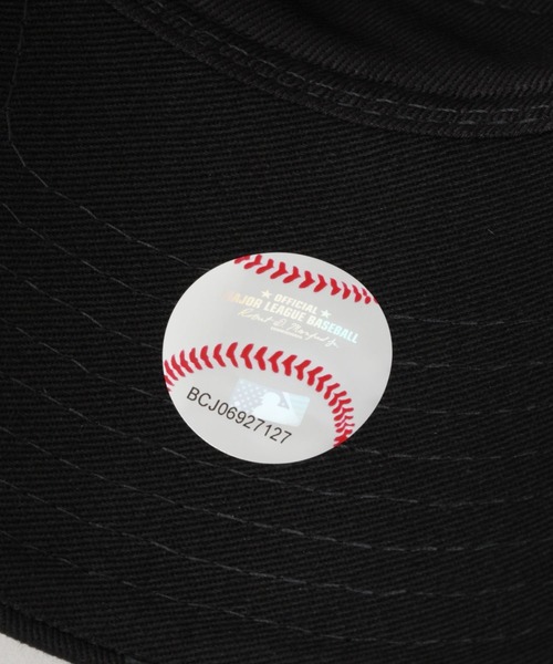 NEW ERA(ニューエラ)の「【NEW ERA】MLB/ロゴステッチキャップ(キャップ・メンズ・ネイビー/ベージュ系その他2/ブラック・FREE)」の16枚目の写真