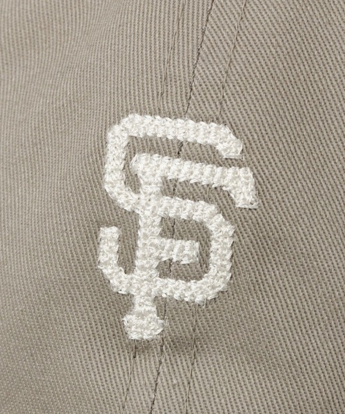 NEW ERA(ニューエラ)の「【NEW ERA】MLB/ロゴステッチキャップ(キャップ・メンズ・ネイビー/ベージュ系その他2/ブラック・FREE)」の9枚目の写真