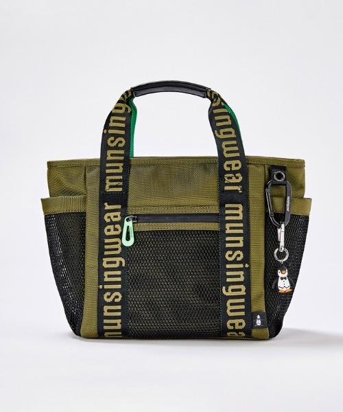 マンシングウェア Munsingwear ナイロン素材カートバッグ （(BK00)ブラック） | [マンシングウェア] MQCXJA43_NV00_F | MUNSINGWEAR