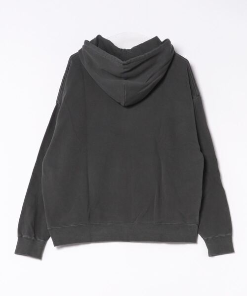 【セール】/ピグメント加工 裏毛スウェットハーフジップパーカー（パーカー）｜NO WAY（ノーウェイ）