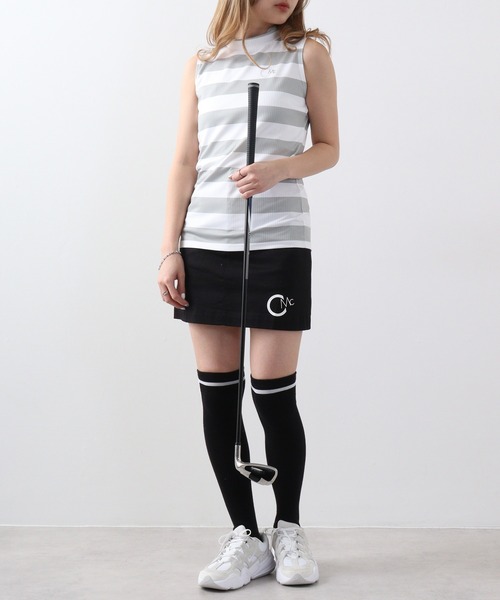 CECIL McBEE(セシルマクビー)の「ボーダーモックネックNS(Tシャツ/カットソー・レディース・ライトグレー/ブラック・2/3/1)」の18枚目の写真