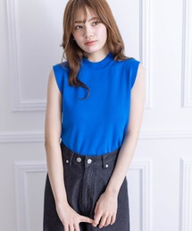 clear | ミラノリブノースリニットトップス≪2024SS新作≫(ニット/セーター)