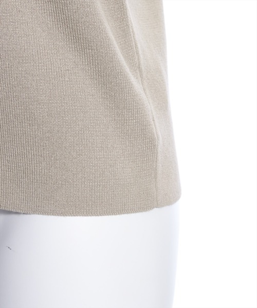 clear（クリア）の「ミラノリブノースリニットトップス≪2024SS新作≫（ニット/セーター・レディース・オフホワイト/ブルー/グレイッシュベージュ/ブラック/レッド/ピンク・F）」の14枚目の写真