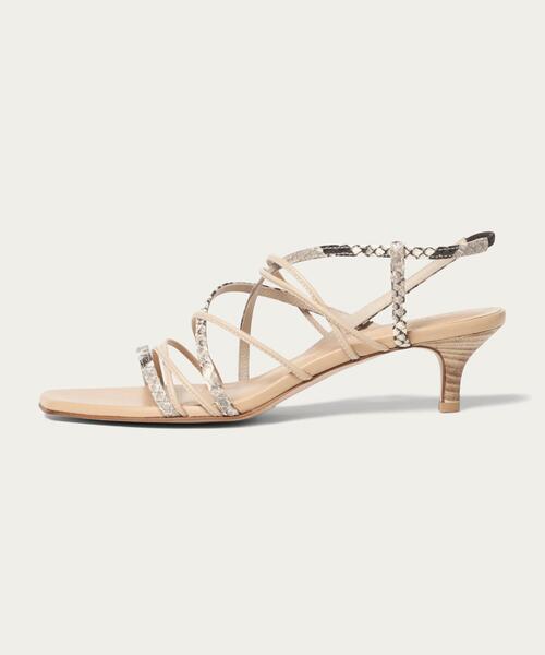 ODETTE E ODILE（オデットエオディール）の「ナローストリング サンダル45↑（サンダル・レディース・ダークグリーン/その他1/ブラック・25cm/24.5cm/24cm/23.5cm/23cm/22.5cm/22cm）」の3枚目の写真