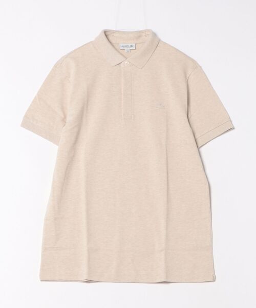 LACOSTE（ラコステ）の「《LACOSTE》PH5522J-99（ポロシャツ・メンズ・ブラック/ホワイト/ネイビー/ベージュ/グレー/ライトブルー・3/4/5/6）」の4枚目の写真