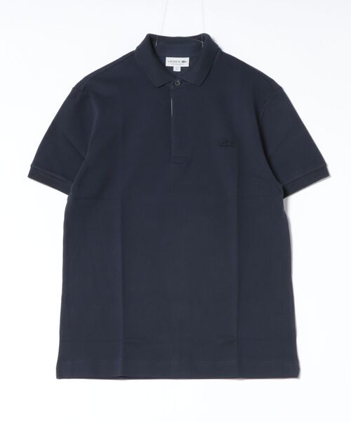LACOSTE（ラコステ）の「《LACOSTE》PH5522J-99（ポロシャツ・メンズ・ブラック/ホワイト/ネイビー/ベージュ/グレー/ライトブルー・3/4/5/6）」の6枚目の写真