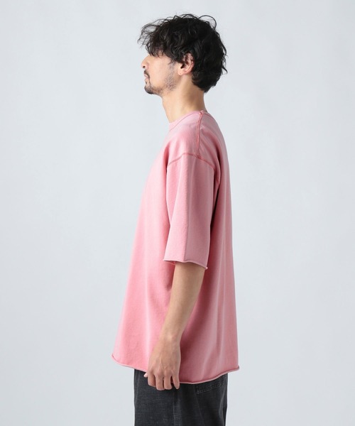 BAYFLOW（ベイフロー）の「スノーカラーハーフスリーブTシャツ（Tシャツ/カットソー・メンズ・ピンク/ネイビー/チャコール/オフホワイト・LARGE/MEDIUM）」の10枚目の写真