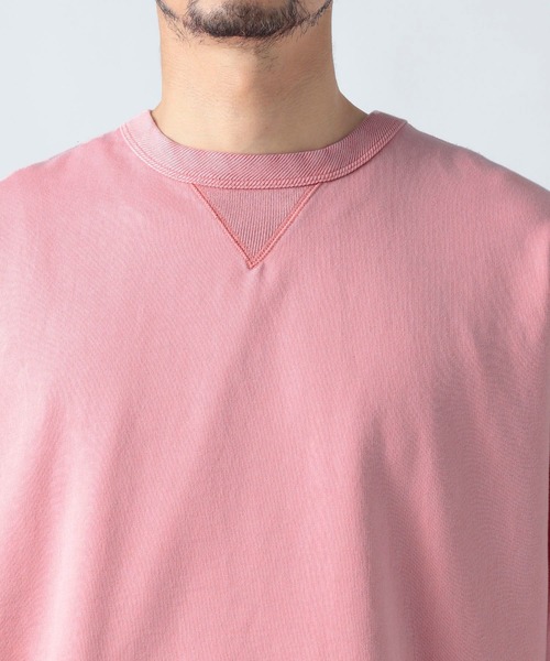BAYFLOW（ベイフロー）の「スノーカラーハーフスリーブTシャツ（Tシャツ/カットソー・メンズ・ピンク/ネイビー/チャコール/オフホワイト・LARGE/MEDIUM）」の12枚目の写真