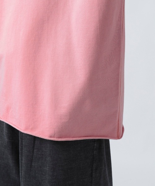 BAYFLOW（ベイフロー）の「スノーカラーハーフスリーブTシャツ（Tシャツ/カットソー・メンズ・ピンク/ネイビー/チャコール/オフホワイト・LARGE/MEDIUM）」の14枚目の写真