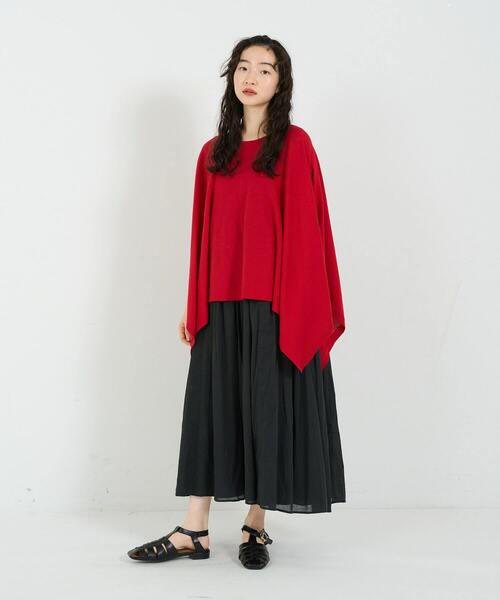 最終値下げ　コンジェペイエアデュートリステスらリネンハーフコート conges payes ADIEU TRISTESSE（コンジェ ペイエ アデュー