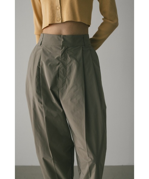 STYLEMIXER（スタイルミキサー）の「ワイドレッグタックパンツ（その他パンツ・レディース・ブラック/ライトカーキ・SMALL/MEDIUM）」の14枚目の写真