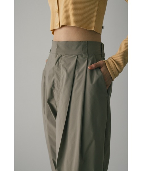 STYLEMIXER（スタイルミキサー）の「ワイドレッグタックパンツ（その他パンツ・レディース・ブラック/ライトカーキ・SMALL/MEDIUM）」の15枚目の写真