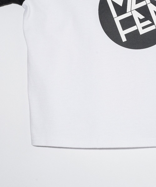 MILKFED.（ミルクフェド）の「CIRCLE LOGO COMPACT B/B TEE（Tシャツ/カットソー・レディース・ブラック/ライトピンク/ライトブルー・S/M）」の11枚目の写真