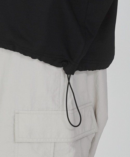 WEGO(ウィゴー)の「WEGO/グラフィックドロストゲームシャツ(Tシャツ/カットソー・メンズ・ブラック/ホワイト・LARGE/MEDIUM)」の6枚目の写真