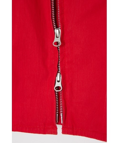 MOUSSY（マウジー）の「PATCH POCKET ZIPUP ワンピース（ワンピース・レディース・ライトブラック/バーガンディー/ライトベージュ・1/2）」の6枚目の写真