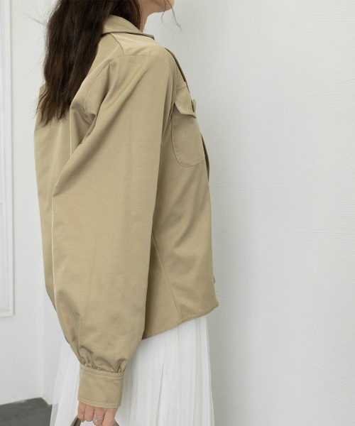 Miniministore(ミニミニストア)の「テーラージャケット レディース 春(その他アウター・レディース・ブラック/ベージュ・M/L)」の14枚目の写真