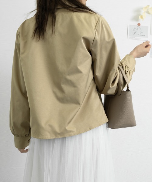 Miniministore(ミニミニストア)の「テーラージャケット レディース 春(その他アウター・レディース・ブラック/ベージュ・M/L)」の16枚目の写真