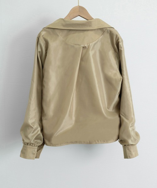 Miniministore(ミニミニストア)の「テーラージャケット レディース 春(その他アウター・レディース・ブラック/ベージュ・M/L)」の8枚目の写真