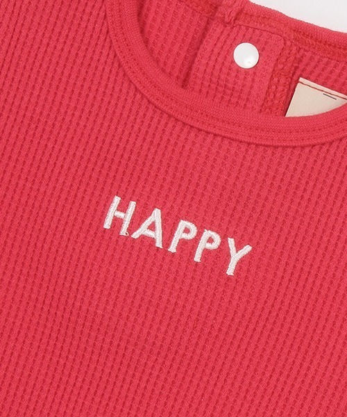 petit main（プティマイン）の「スタイつきロンパース（ロンパース・キッズ・オフホワイト/イエロー/レッド・70cm/80ｃｍ）」の4枚目の写真