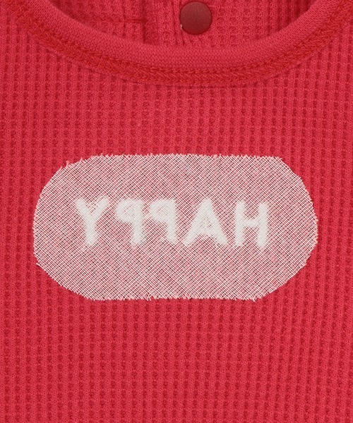 petit main（プティマイン）の「スタイつきロンパース（ロンパース・キッズ・オフホワイト/イエロー/レッド・70cm/80ｃｍ）」の6枚目の写真