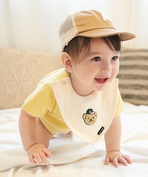 petit main（プティマイン）の「スタイつきロンパース（ロンパース・キッズ・オフホワイト/イエロー/レッド・70cm/80ｃｍ）」の15枚目の写真