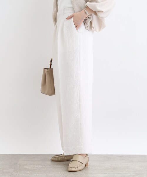 INDIVI（インディヴィ）の「◇【洗える／SETUP可能】2タックワイド