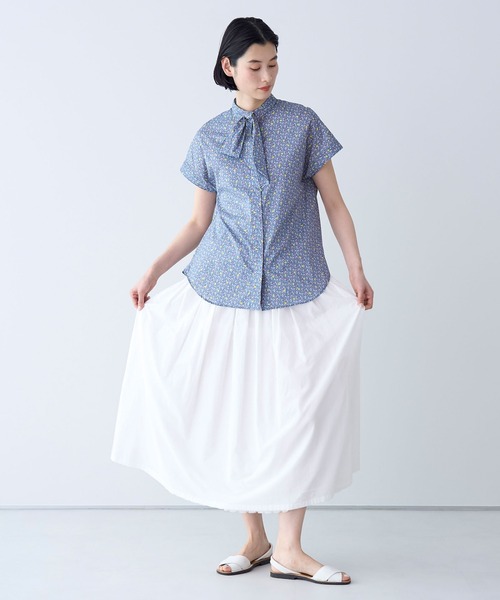 2024ss マリンフランセーズ LIBERTYボウタイブラウス LA MARINE FRANCAISE（マリン フランセーズ）の「LIBERTY