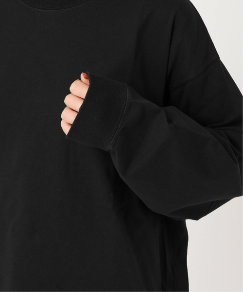 JOURNAL STANDARD（ジャーナルスタンダード）の「《追加6》タックスウェットシャツ（Tシャツ/カットソー・レディース・ホワイト/ブラック/チャコールグレー・FREE）」の4枚目の写真