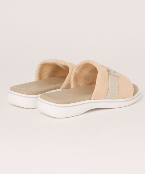 ITALIAN SHOEMAKERS(イタリアンシューメーカー)の「【ITALIAN SHOEMAKERS】フラットスライドサンダル(942340)(サンダル・レディース・アイボリー/ネイビー・37/36/39/38/35)」の3枚目の写真