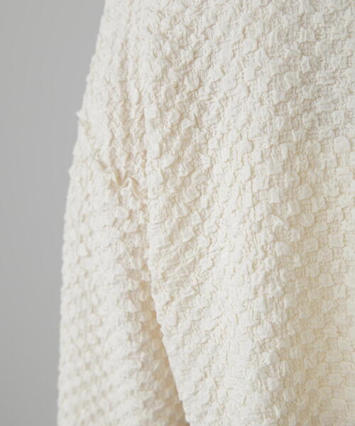 FREE'S MART（フリーズマート）の「◇前後2WAYぽこぽこリボンカーディガン（カーディガン/ボレロ・レディース・ホワイト/イエロー/ブルー・FREE）」の20枚目の写真