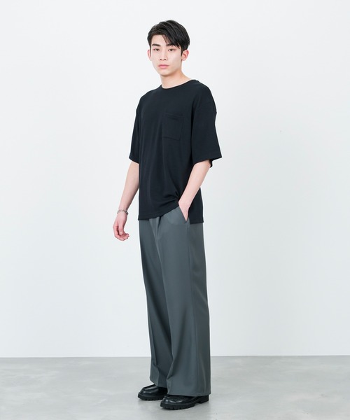 j.n.r.d(ジェー・エヌ・アール・ディー)の「j.n.r.d/エアーシルケットクルーネックプルオーバー(Tシャツ/カットソー・メンズ・ライトグレー/ライトグリーン/ホワイト/ブラック・L/LL/M)」の20枚目の写真