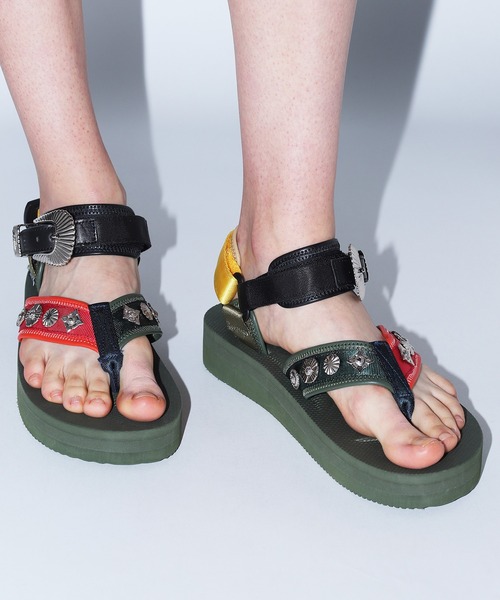 TOGA PULLA(トーガ プルラ)の「TOGA PULLA TOGA × SUICOKE TONO TC31-AJ502(サンダル・レディース・ベージュ/ブラック/カーキ・23㎝)」の11枚目の写真
